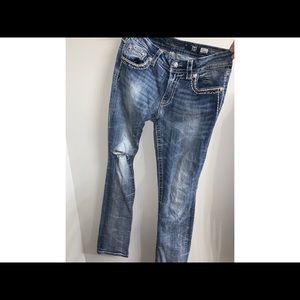 Miss Me straight cut jeans size 29 smoke free home